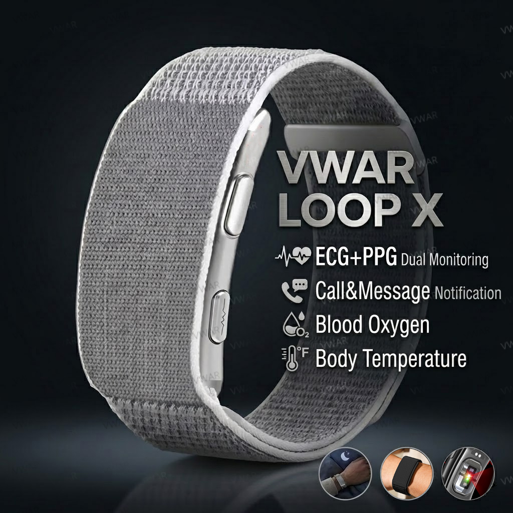 Xbody Health & Wellness Functional Integrative Medicine Office & Medical Spa Wayne - VWAR ループ X ECG スマートブレスレット心拍数血圧防水スポーツフィットネストラッカー 2026