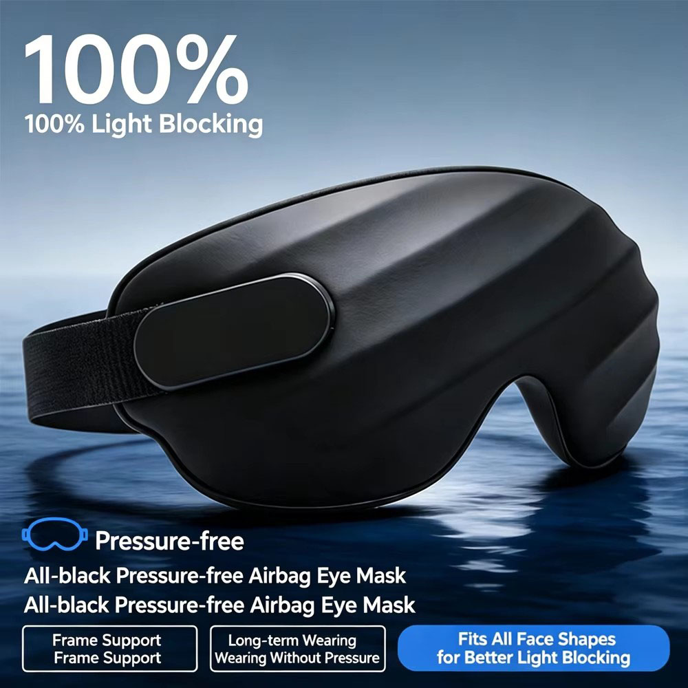 Sleep Eye Mask 3D - 睡眠用マスク 3Dアイマスク 輪郭に合わせたカップ型 目隠し 凹型成形 ナイトアイマスク