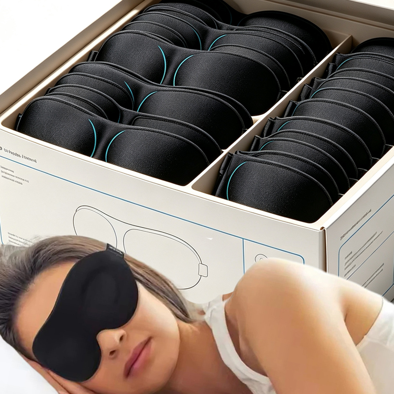 Sleep Eye Mask 3D - スリーピングマスク アイパッチ 目隠し ライトトラベルアイマスク 3Dスリーピングマスク用 スラップマスカー