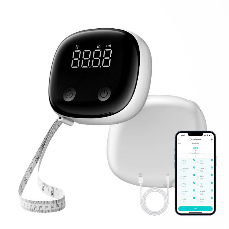 Xbody Health & Wellness Functional Integrative Medicine Office & Medical Spa Wayne - Fitdaysスマートボディテープメジャー、スマートウエストルーラー、Fitdaysアプリモニタリング、体脂肪BMIツール、体型測定テープ