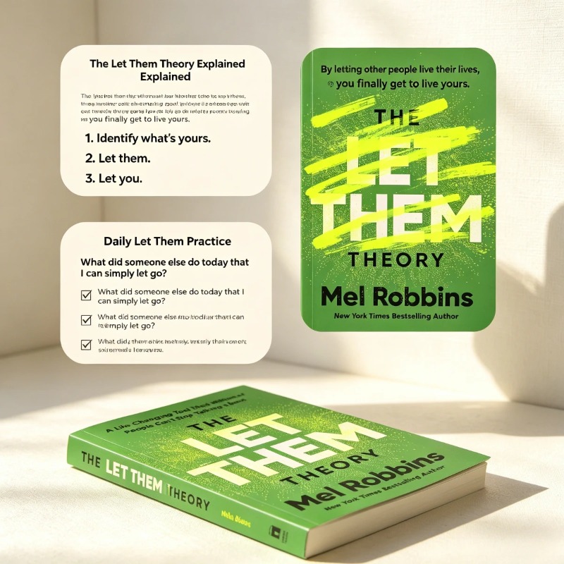 「Let Them Theory」（メル・ロビンズ著） 個人 - Health & Wellness Photos のレビューと価格