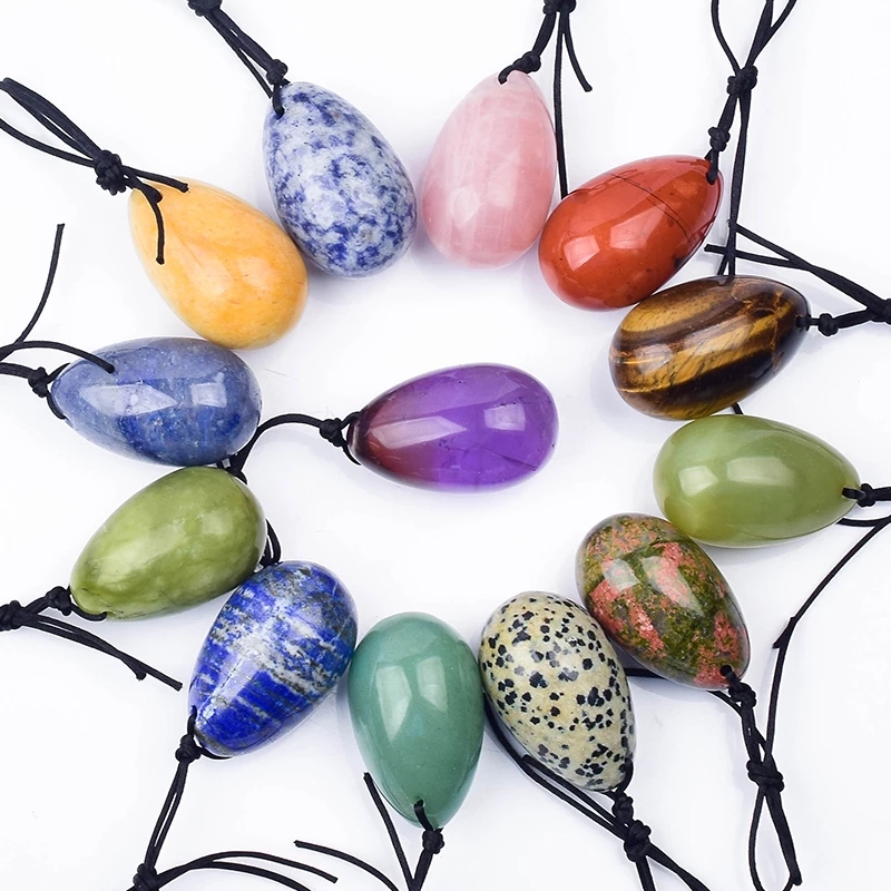 天然水晶玉マッサージ卵,30x20mm,女性用,ケゲルボール - Xbody Health & Wellness Functional Integrative Medicine Office & Medical Spa Wayne のレビューと価格