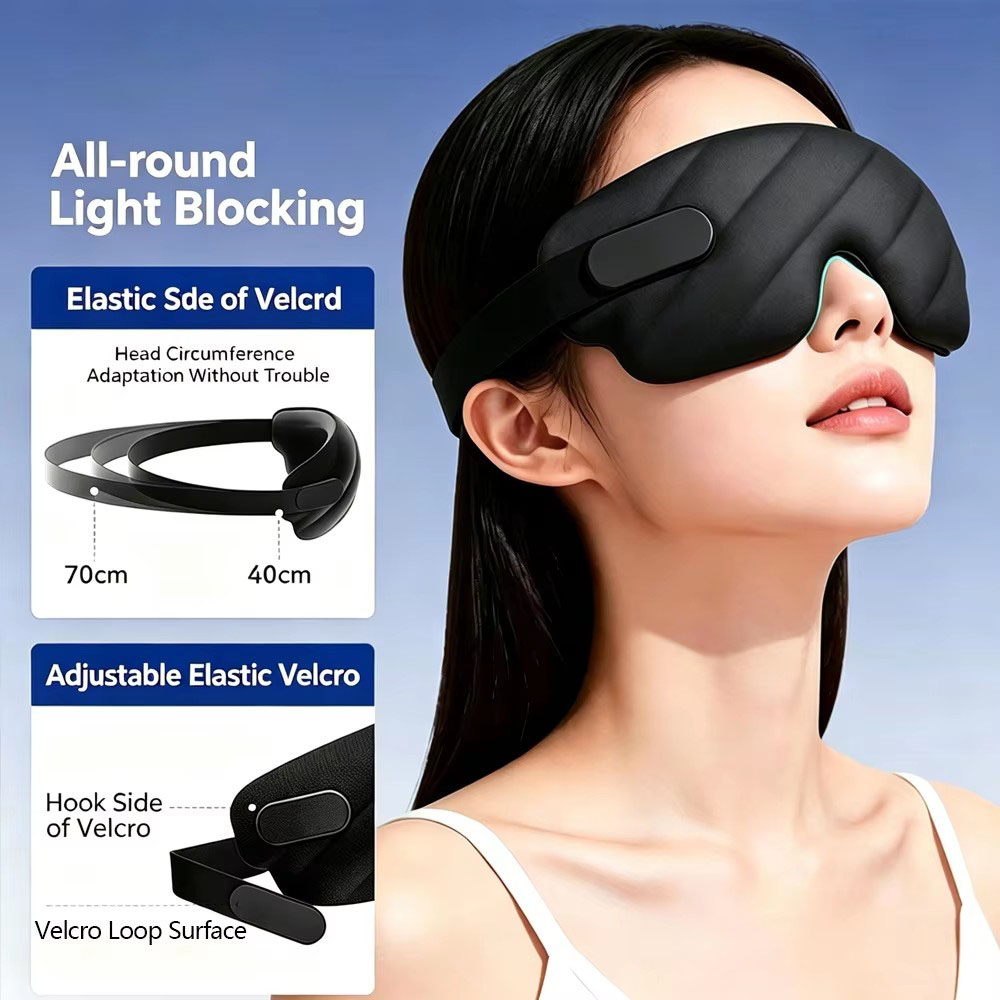 睡眠用マスク 3Dアイマスク 輪郭に合わせたカップ型 目隠し - Sleep Eye Mask 3D のレビューと価格