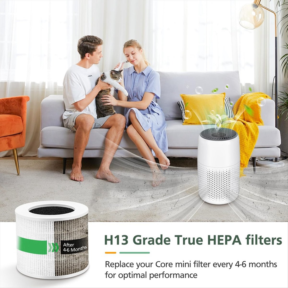 3 パック コア ミニ交換フィルター コア ミニ空気清浄機に - Air Purifier Hepa のレビューと価格