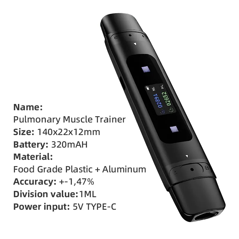 高品質スマートアプリ制御呼吸トレーナー、デジタルパーソナルポ - Health & Wellness Photos のレビューと価格