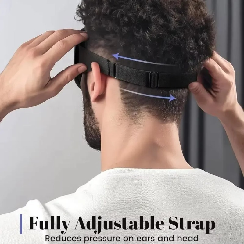 睡眠用遮光アイマスク - 3D通気性ソフト快適アイマスク - - Sleep Eye Mask 3D のレビューと価格